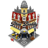 Café Corner Creator Building Blocks 2058PCS w/ 3 Figures (10182) ABS Kit Cafe Corner Building Blocks